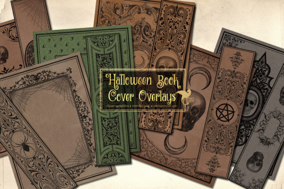 Halloween Book Cover Overlays: Instant Gothic Atmosphere