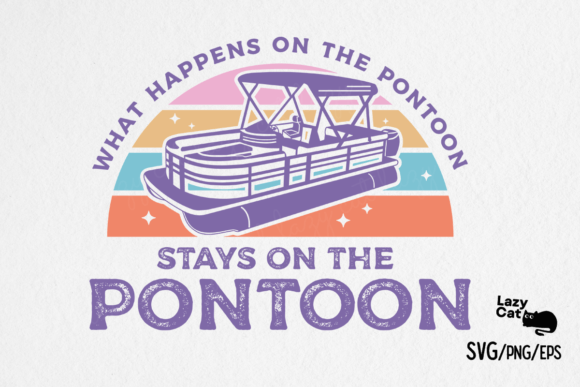 Summer Lake Pontoon SVG: A Creative Asset Guide