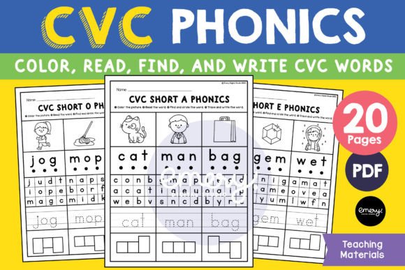 Unlocking Early Literacy: The Power of CVC Phonics Worksheets