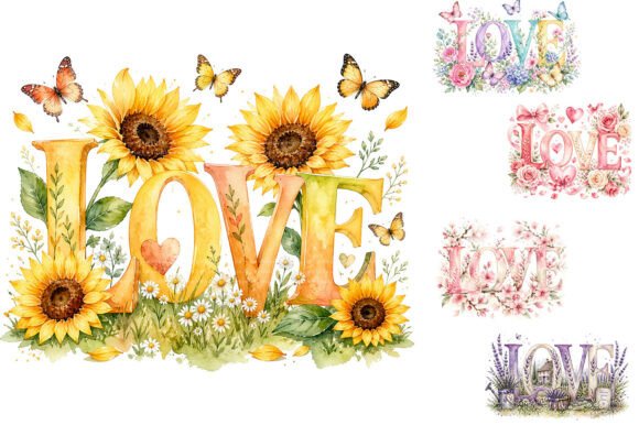 Watercolor Love Seasonal Sublimation PNG: A Designer's Guide